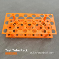 Produtos de laboratório montado rack de tubo de ensaio